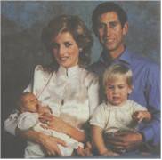 young Charles and Diana