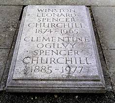 churchill burial place