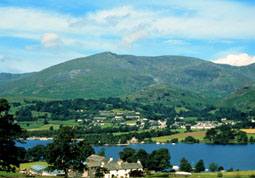coniston water, lake district, england