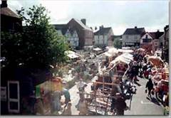 market in  Knarsborough