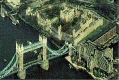 white tower and tower bridge